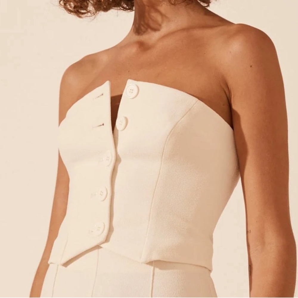 SHONA JOY AMURA BODICE IN CREAM